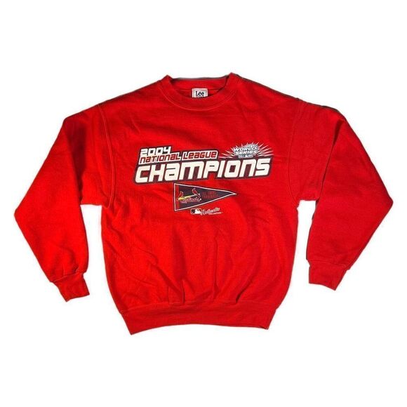 St. Louis Cardinals 04’ Champions Sweater - Picture 1 of 4